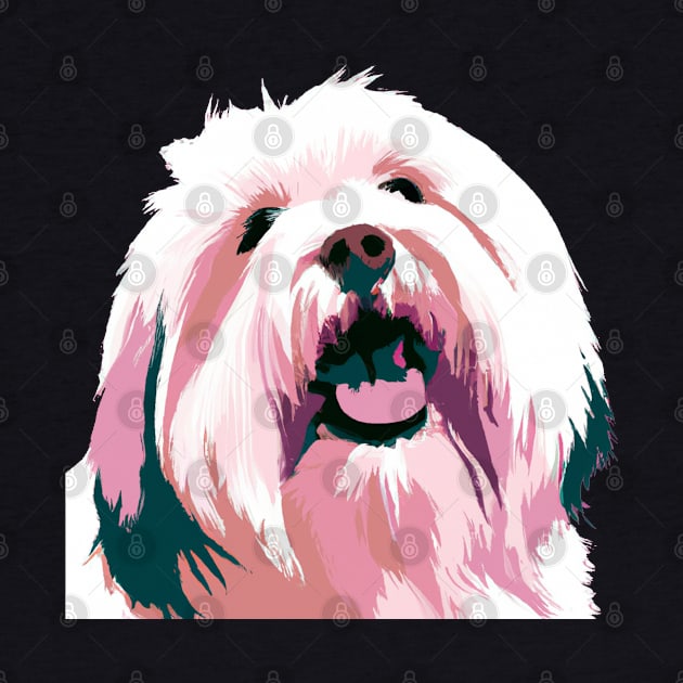 Coton de Tulear Pop Art - Dog Lover Gifts by PawPopArt